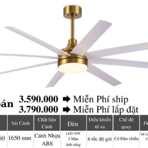 Quạt Trần Đèn Cao Cấp FL 5760