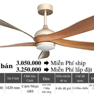 Quạt Trần Đèn Cao Cấp FL 5790