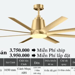 Quạt Trần Đèn Cao Cấp FL 5870